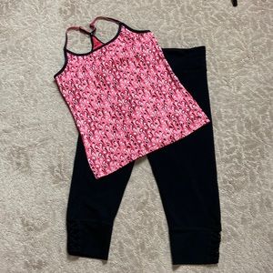 Calvin Klein black workout pants size XL